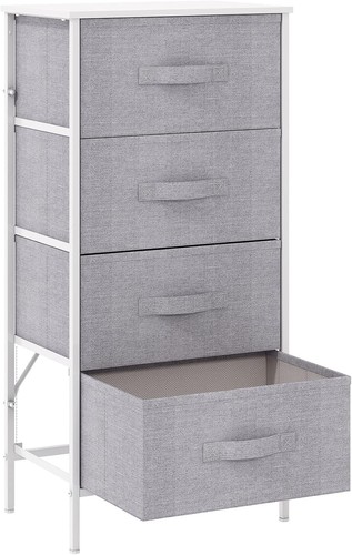 Modern tall drawer dresser - 4-drawer,