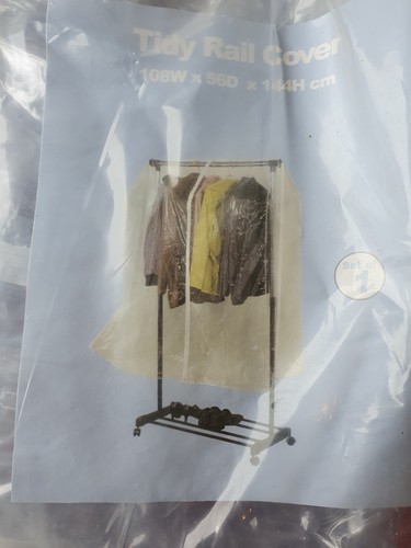 Clothes rail cover - clothes,