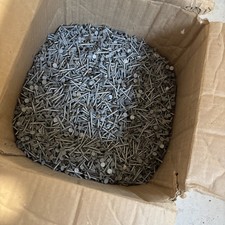 30mm CLOUT NAILS EXTRA LARGE HEAD FELT ROOF GALVANISED ROOFING SHED KENNEL HUTCH