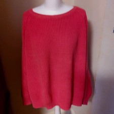 TU COLD SHOULER 100% COTTON JUMPER...SIZE 22