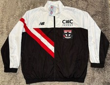 NWT St Kilda Retro Parachute Jacket AFL 2024 Authentic Aussie Rules Mens 2XL