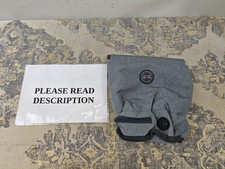 Dog Poop Bag Holder,Dog Waste Bags Container with Carabiner & Magnetic Closure f