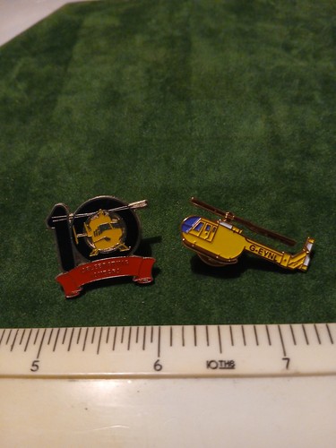 Two vintage air - air, pin