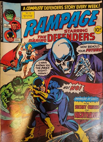 Vintage marvel comic rampage - marvel,