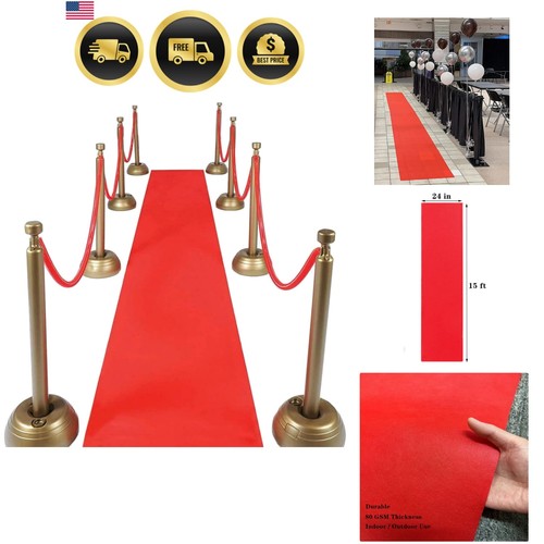 Red carpet runner for - party,, 2