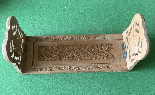 Vintage indian hand carved - indian,