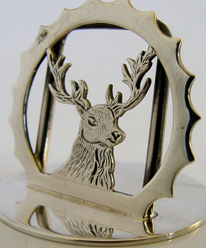 English sterling silver stag - sterling,