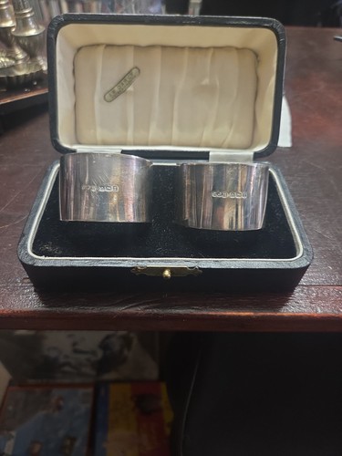 Antique sterling silver - silver, napkin