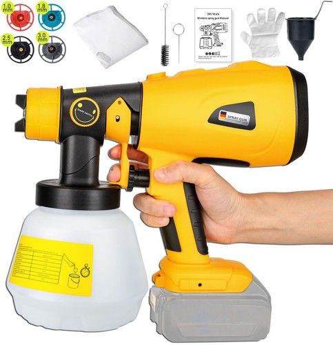 Cordless paint sprayer - cordless, for