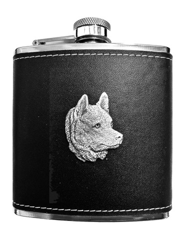 Alaskan husky 6oz - , flask
