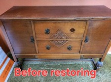 Vintage antique sideboard
