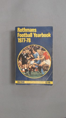 Rothmans football yearbook - rothmans,