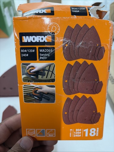 Worx wa2069 mixed sanding - worx,