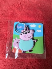 Daddy Pig Keyring Peppa Pig