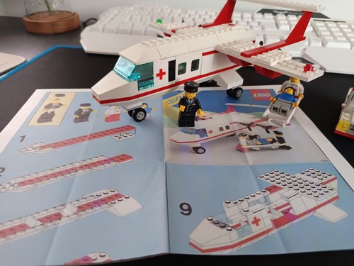 Lego town med - med-star, rescue