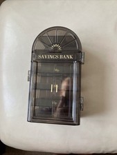 Vintage Savings Bank for Coins /Coin Sorter Money Box Pre Owned Good Condition