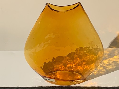 Vintage modernist hand blown - vintage,