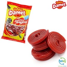 Strawberry wheels sweets - sweets, red