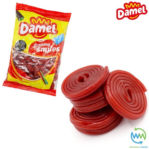Strawberry wheels sweets red - strawberry,