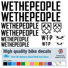 Wethepeople bike decals labels