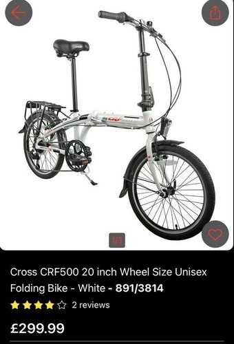 Cross crf500 folding - 2x,