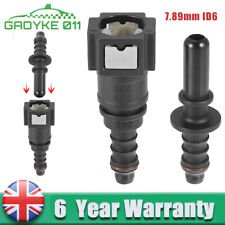 7.89mm ID6 Car Fuel Line Hose Pipe Coupler Quick Release Fuel Line Connectors