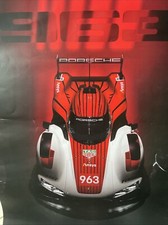 rare Porsche 963 Poster Le Mans 2024 slight damage lower right visible