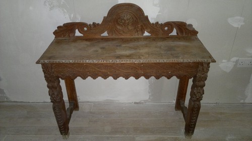 Victorian green man - carved, oak
