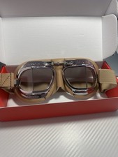 VERY RARE Connelly England For Norton Motorcycles Vintage Goggles