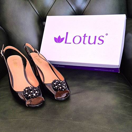 Lotuselodie black patent - black,