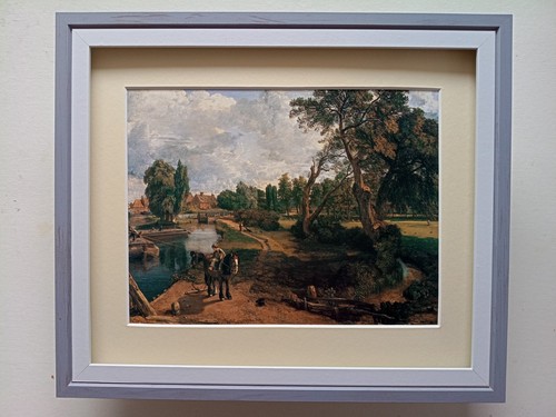 John constable print flatford - john,