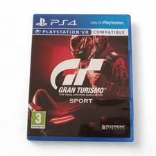 Gran Turismo: The Real Driving Simulator Sport PS4 Video Game - Pre-Loved