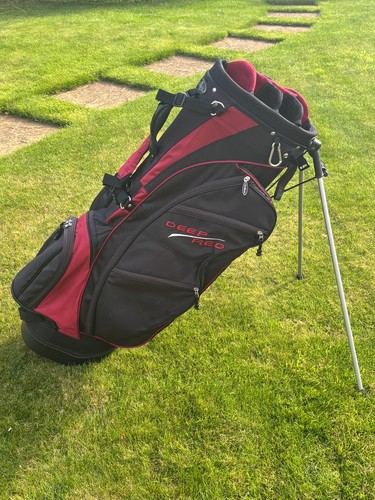 Wilson deep red golf stand - deep,