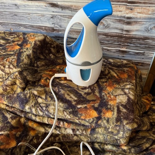 Portable blue and white - and,