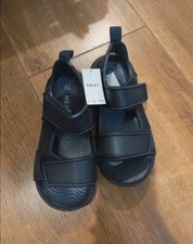 Next Boys Navy Sandals Size 12