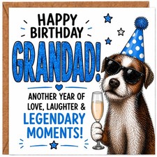 Funny Grandad Birthday Card