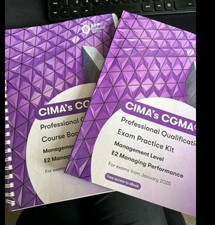 BPP CIMA E2 course book and exam practice kit - for exams from January 2025