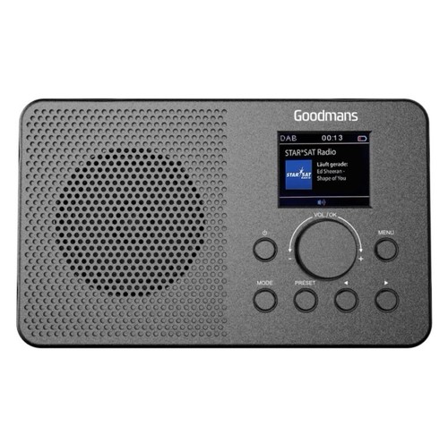 Goodmans compact dab digital - goodmans, &
