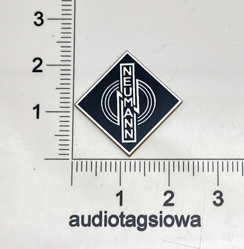 Neumann badge logo 16mm - badge, square