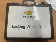 Chevrolet Aveo All Models ALLOY WHEEL LOCKING NUT SET WITH KEY 19MM