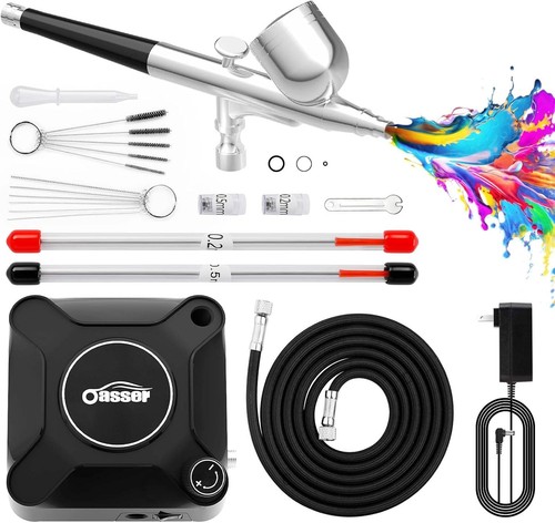 Oasser airbrush compressor kit - compressor,