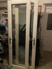 White UPVC Double Glazed Patio