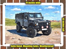 Metal Sign - 1984 Land Rover