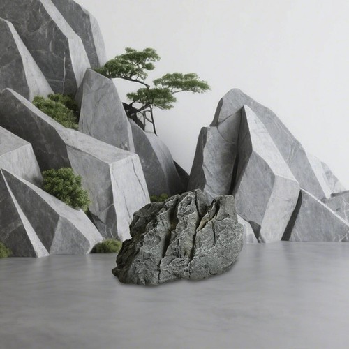Decorative foam stone pond - decorative,