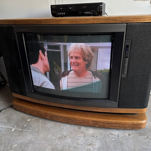 Sony trinitron crt - sony, tv