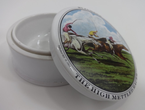 Vintage shaving soap pot - shaving, st