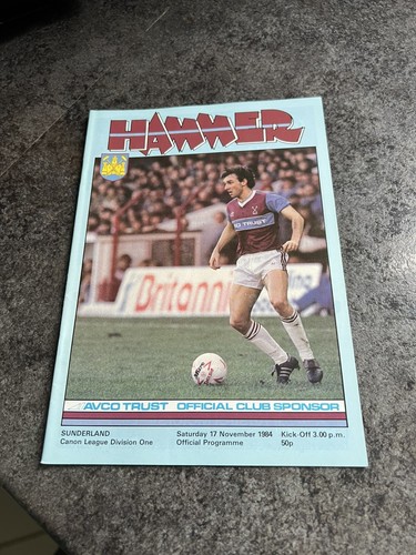 1984 west ham v - 1984., .