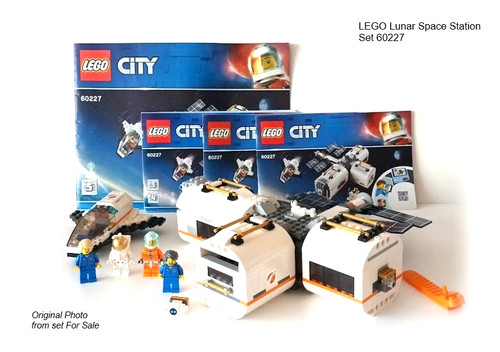 Lego lunar space - lego,