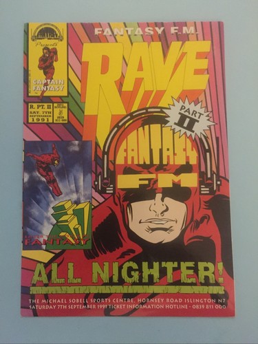 Rave flyer fantasy - rave,