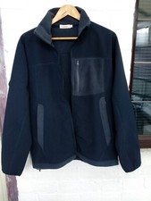 Howies Outback Softshell Jacket Dark Blue Zipped Pockets polyester Size M 40in.